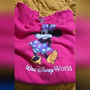 vintage Park Exclusive Pink Sweatshirt with Minnie Design Vintage 90s cotton